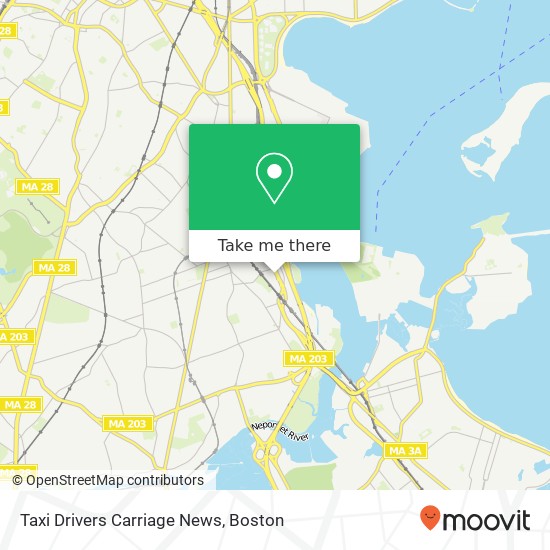 Mapa de Taxi Drivers Carriage News