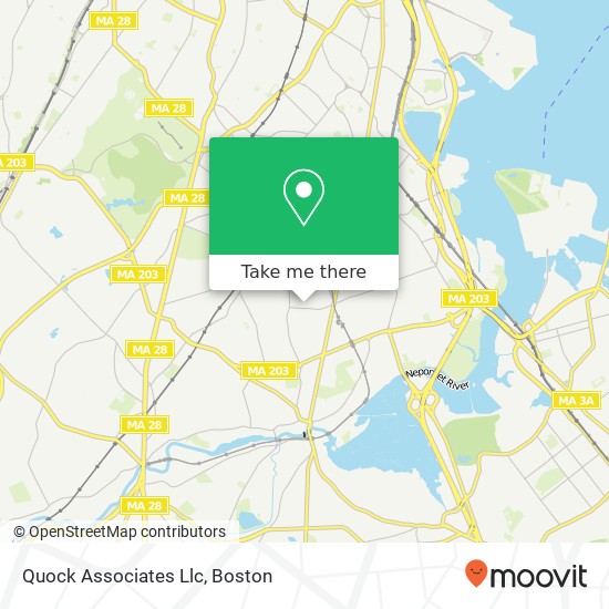 Quock Associates Llc map