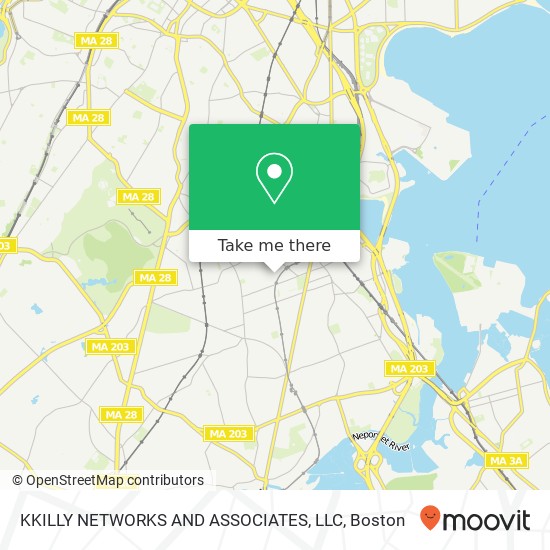 KKILLY NETWORKS AND ASSOCIATES, LLC map