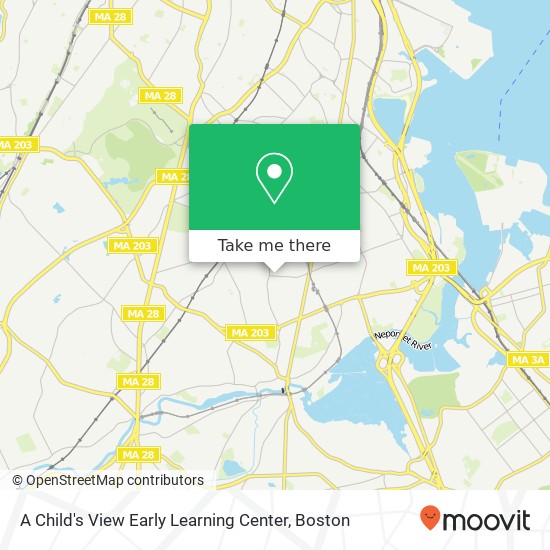 Mapa de A Child's View Early Learning Center