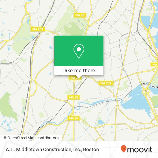 A. L. Middletown Construction, Inc. map