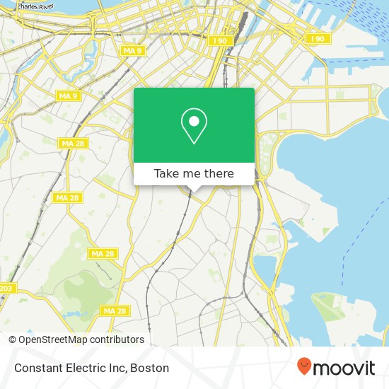 Constant Electric Inc map