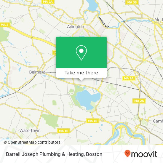 Barrell Joseph Plumbing & Heating map