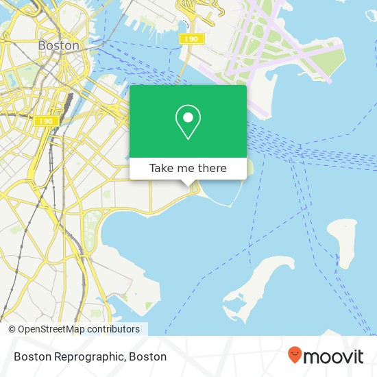 Boston Reprographic map