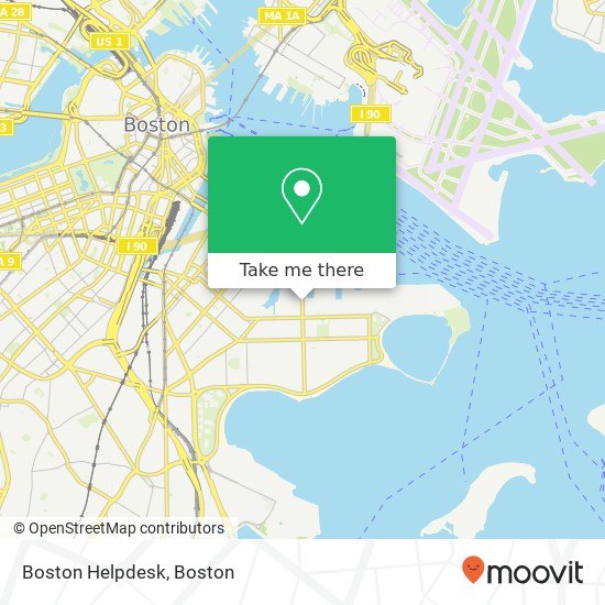 Mapa de Boston Helpdesk