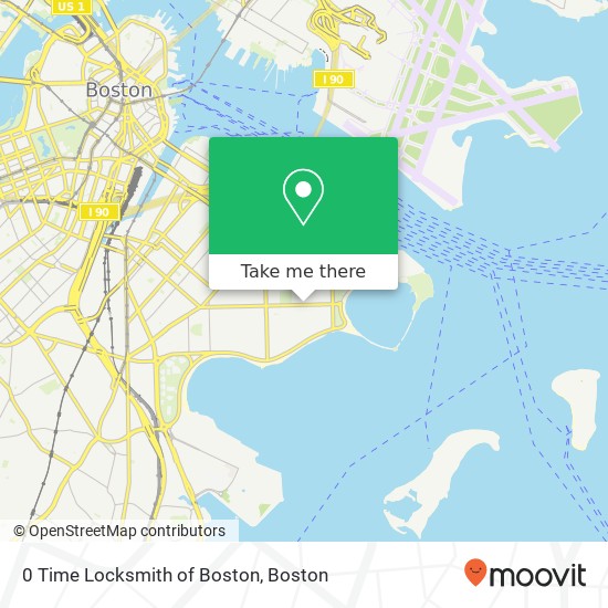 Mapa de 0 Time Locksmith of Boston