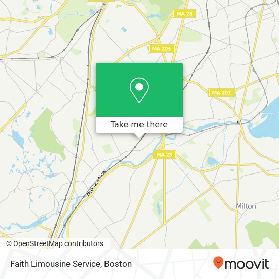 Faith Limousine Service map