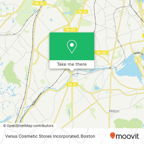 Venus Cosmetic Stores Incorporated map