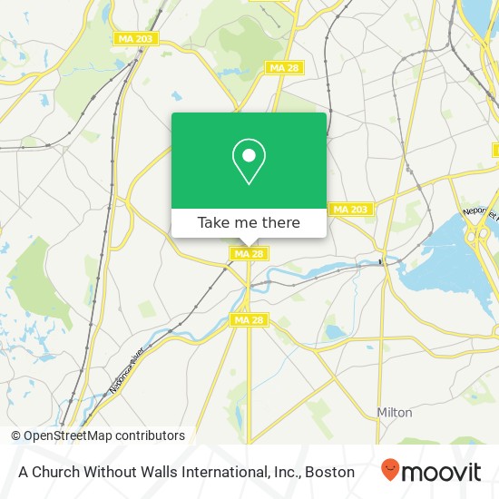 Mapa de A Church Without Walls International, Inc.