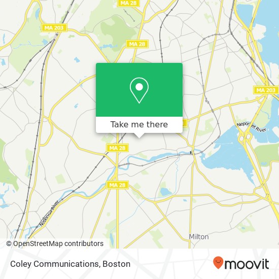 Coley Communications map
