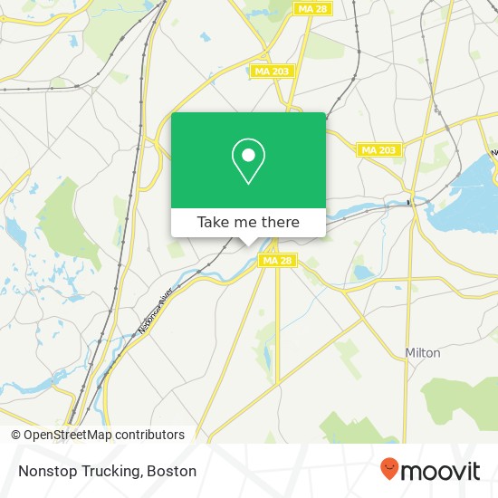 Mapa de Nonstop Trucking