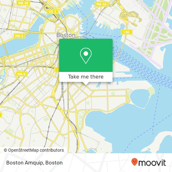 Boston Amquip map