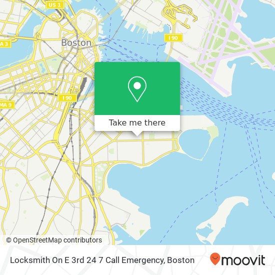 Locksmith On E 3rd 24 7 Call Emergency map