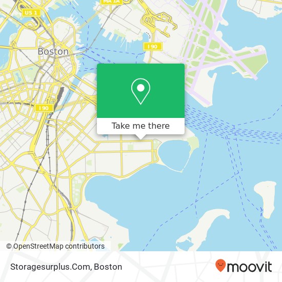 Storagesurplus.Com map