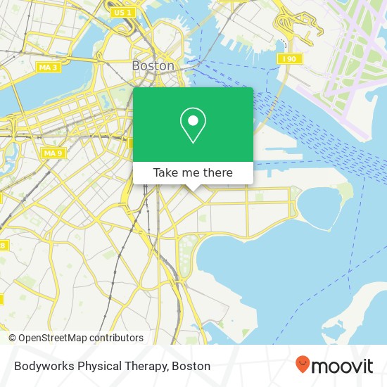 Bodyworks Physical Therapy map