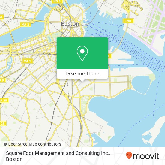 Mapa de Square Foot Management and Consulting Inc.