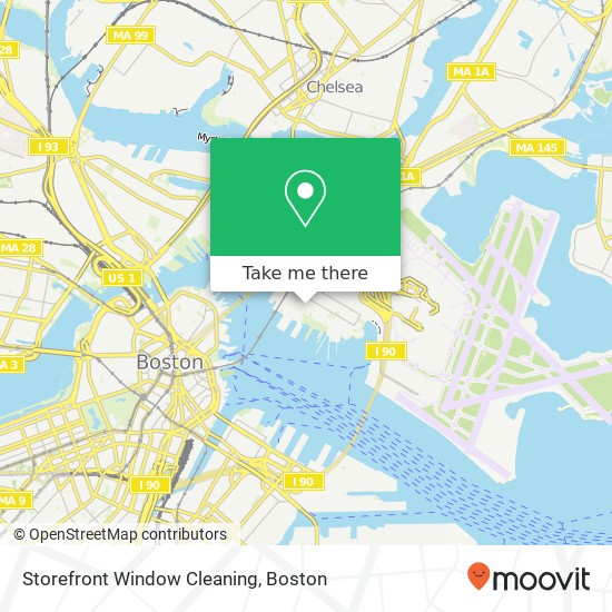 Storefront Window Cleaning map