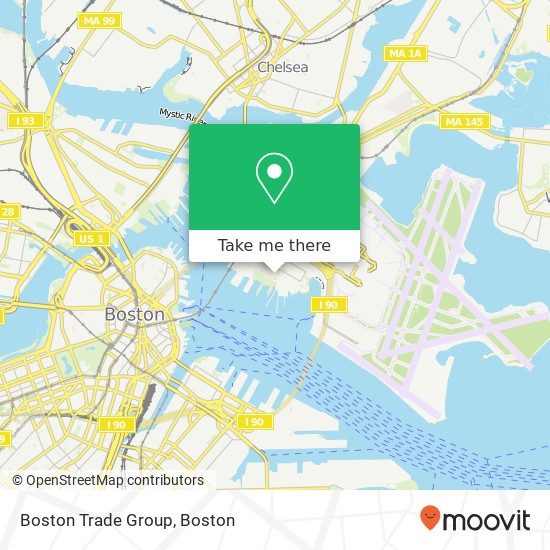 Mapa de Boston Trade Group