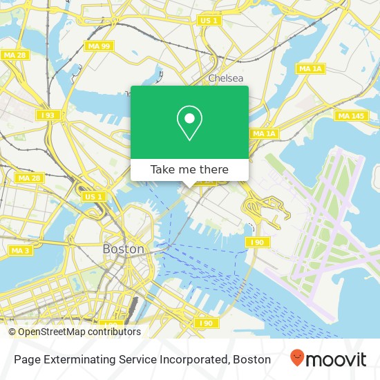 Mapa de Page Exterminating Service Incorporated