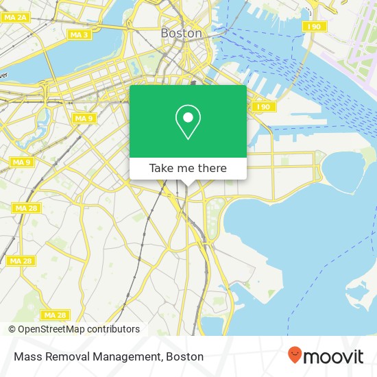 Mass Removal Management map