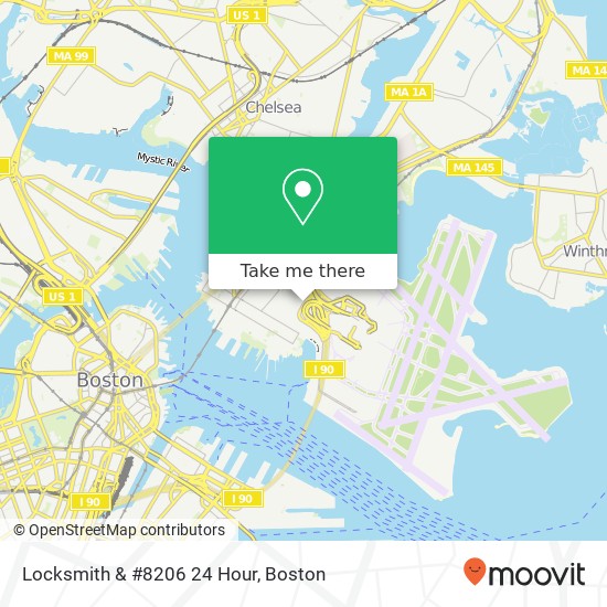 Locksmith & #8206 24 Hour map