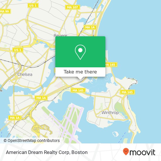 Mapa de American Dream Realty Corp