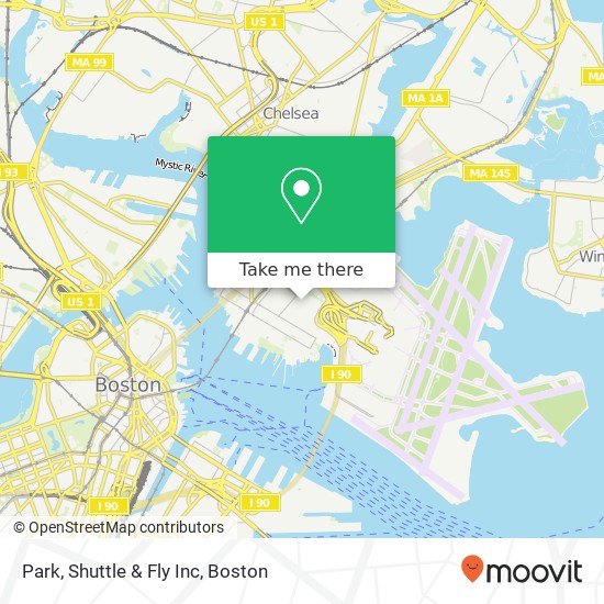 Park, Shuttle & Fly Inc map