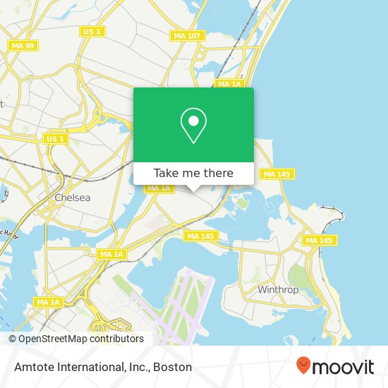 Amtote International, Inc. map