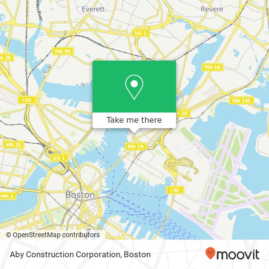 Aby Construction Corporation map