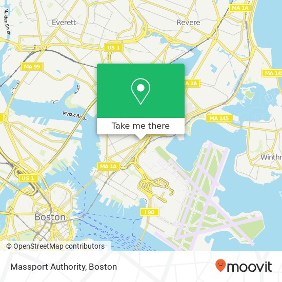 Massport Authority map