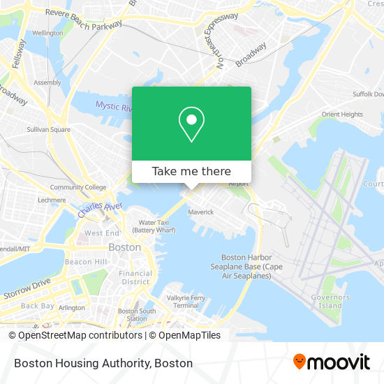 Mapa de Boston Housing Authority