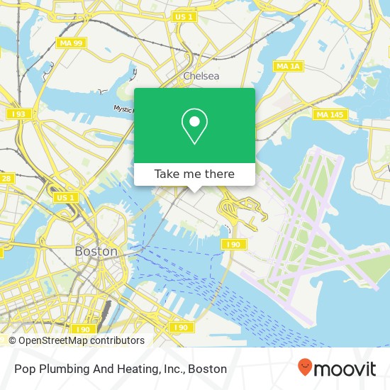 Pop Plumbing And Heating, Inc. map