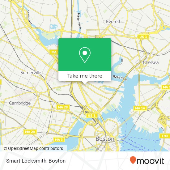 Mapa de Smart Locksmith