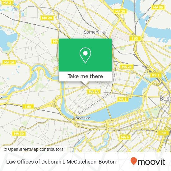 Law Offices of Deborah L McCutcheon map