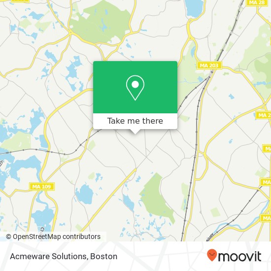 Acmeware Solutions map