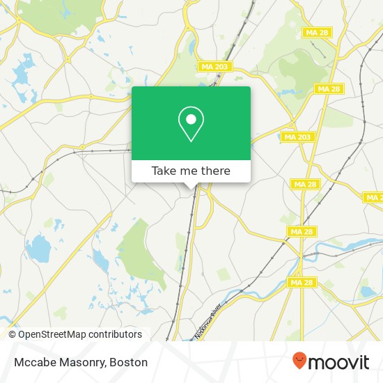 Mapa de Mccabe Masonry