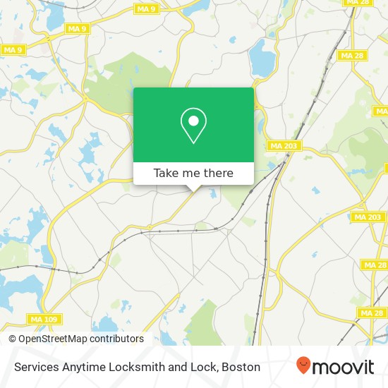 Services Anytime Locksmith and Lock map