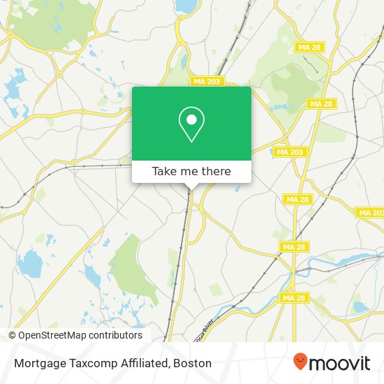 Mortgage Taxcomp Affiliated map