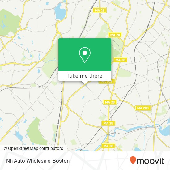 Nh Auto Wholesale map