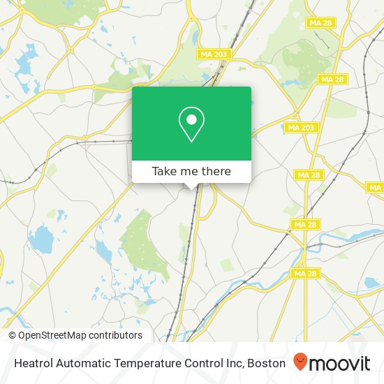 Mapa de Heatrol Automatic Temperature Control Inc