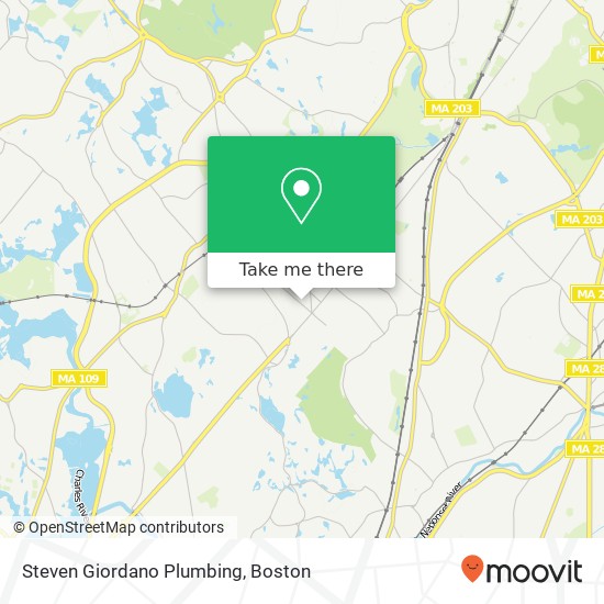 Mapa de Steven Giordano Plumbing