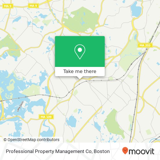 Professional Property Management Co map
