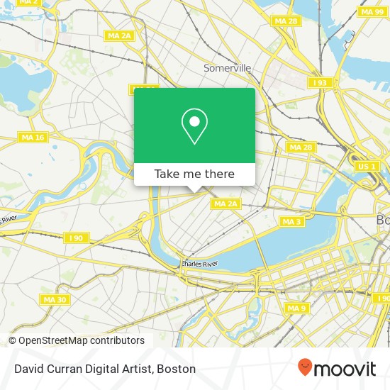 David Curran Digital Artist map