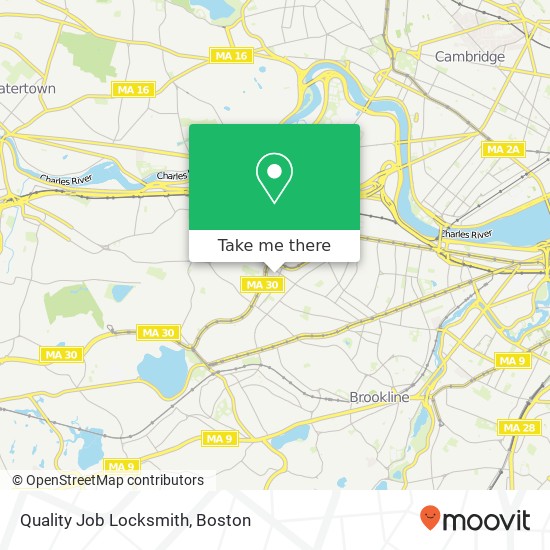 Mapa de Quality Job Locksmith