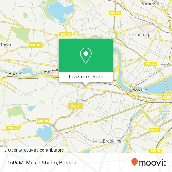 DoReMi Music Studio map
