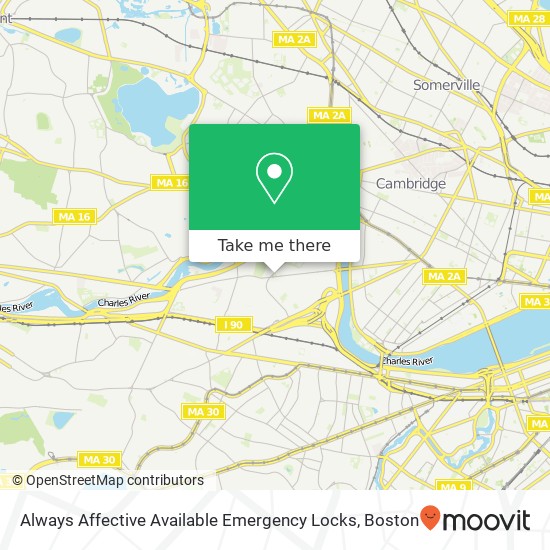 Always Affective Available Emergency Locks map