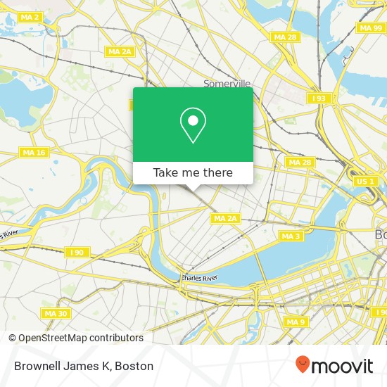 Brownell James K map