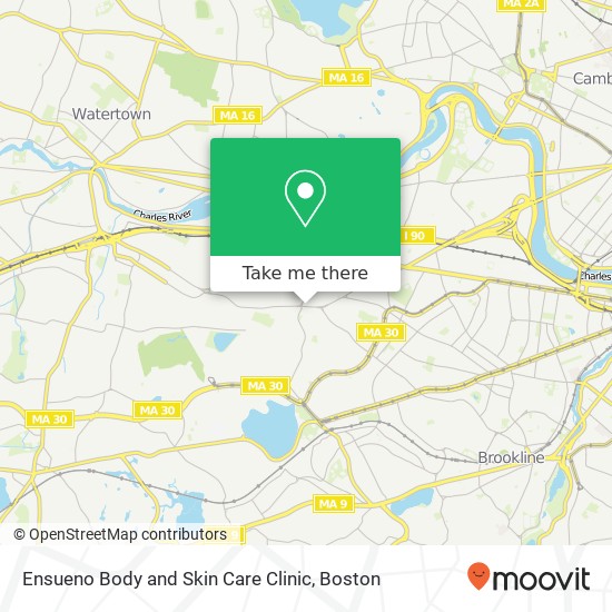 Mapa de Ensueno Body and Skin Care Clinic