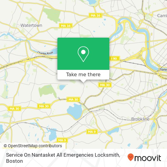 Service On Nantasket All Emergencies Locksmith map