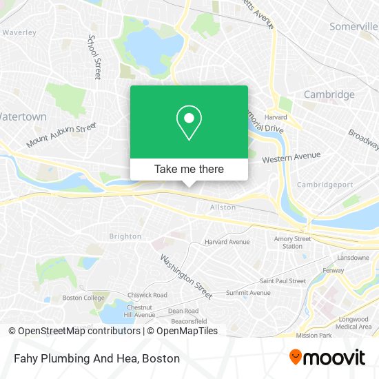 Fahy Plumbing And Hea map